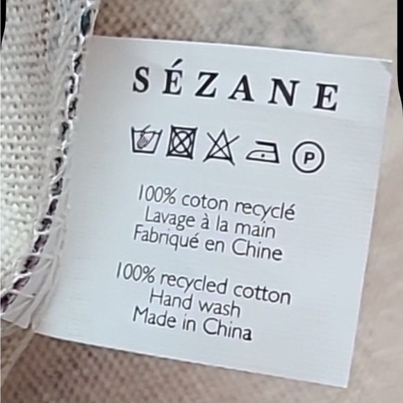 Sezane Multicolor Floral canvas Tote Bag - Picture 3 of 4